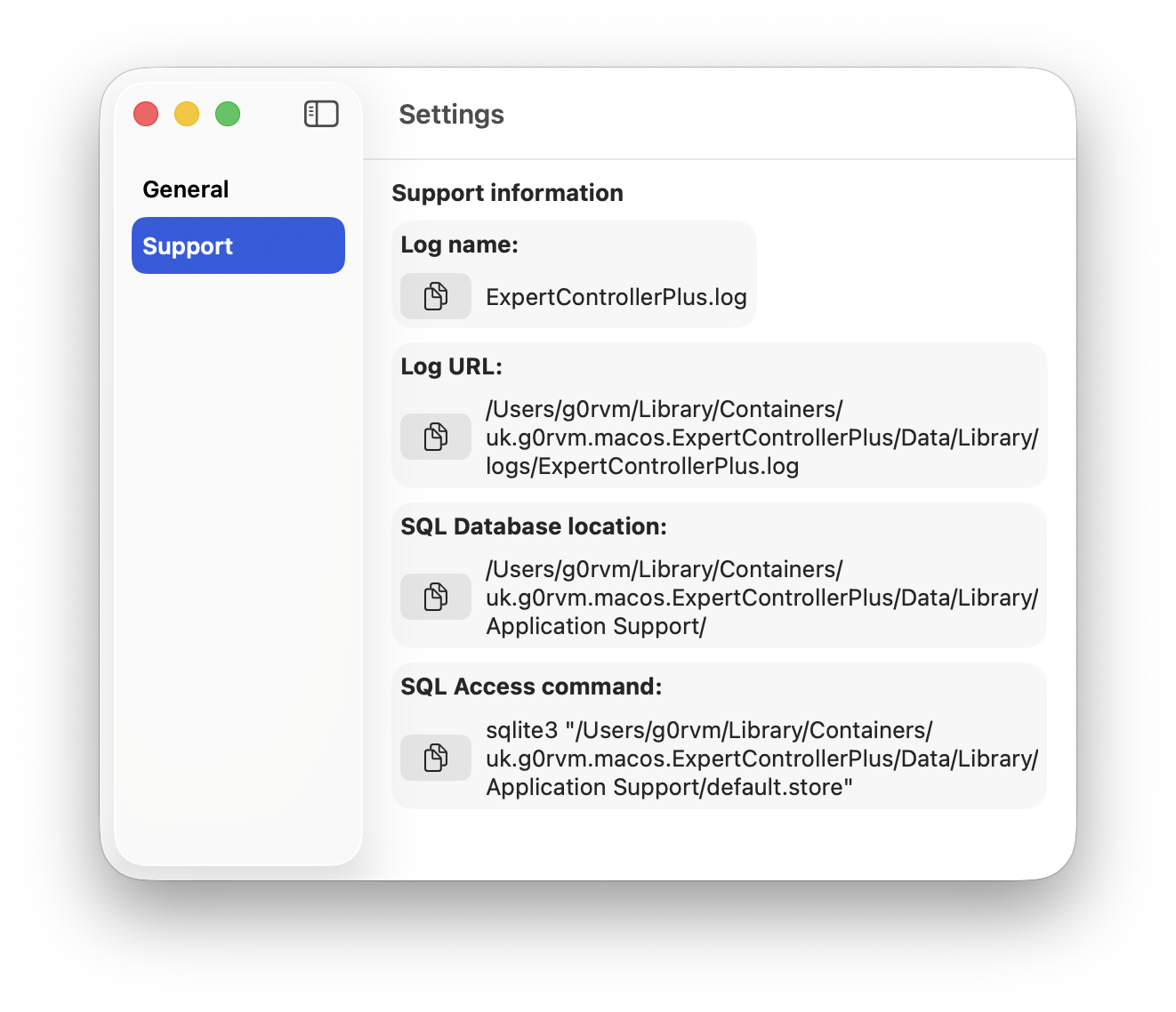 SettingsApplicationSupport