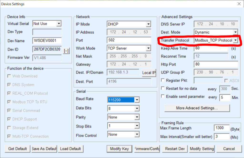 Waveshare VCom configuration software