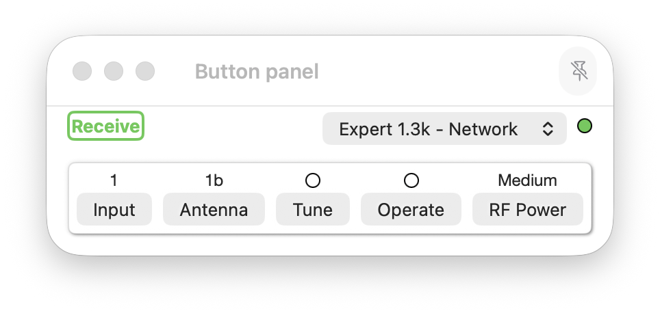 Expert Controller Plus - Buttons only window
