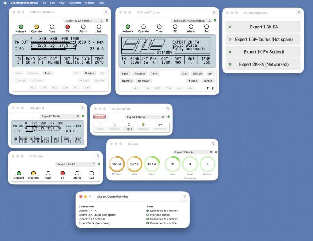 Expert Controller Plus - macOS desktop